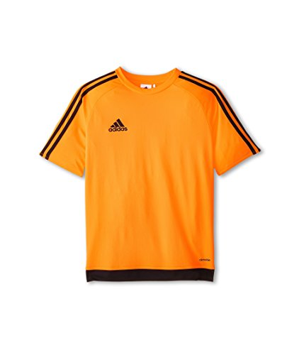 adidas Estro 15 Jersey (Little Big Kids), Solar Orange/Black, Large