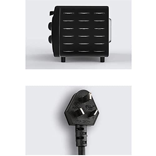 Elektrische mini-oven, huishoudelijke 10 liter bakoven met meerdere kookfuncties Grill instelbare temperatuurregeling Timer nuttig, wit - Afbeelding 7