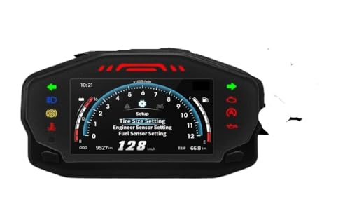 Compteur vitesse numérique universel moto pour remplacer un tableau de bord défectueux