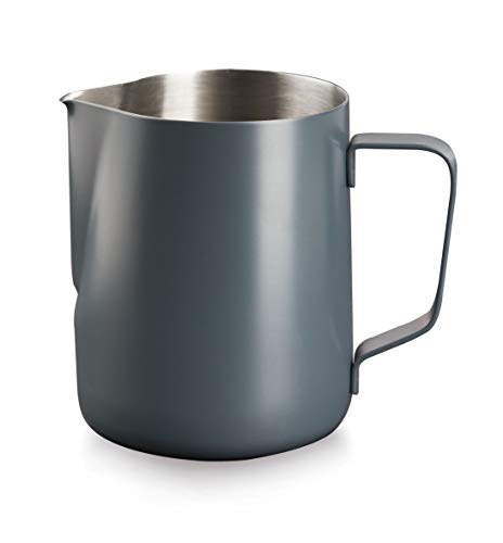 Lacor - Lechera en Acero Inoxidable 18/10, Gris