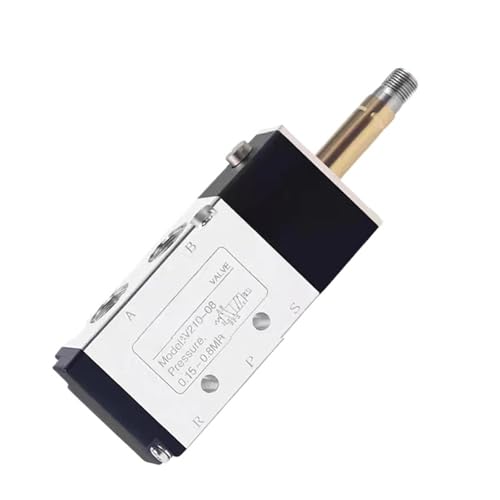Electroválvulas neumáticas 4V210-08 de 5 vías colectores AC110V control de aire 6