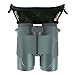 Binocular Vision Eye Covers, Compact Power Binocular Accessories and Gear for Hunting, Hiking, and Bird Watching, Slicker Bino Bandit - Alpine Innovations (Stealth Olive)