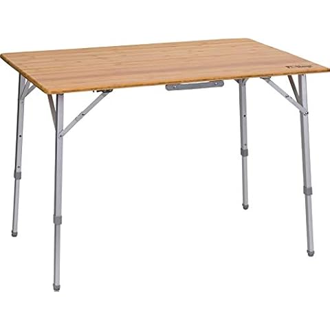 Mesa Plegable Berger Carry Deluxe de Bambú Cover
