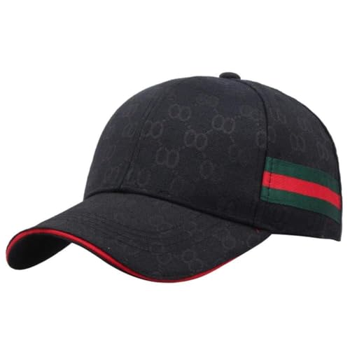 Generisch Casquette de baseball tendance mode en coton pour hommes et femmes Noir taille unique...