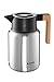 Rohe Germany Termos Isidor, ok. 1,40 l z kolbą ze stali nierdzewnej, stal nierdzewna, 1,4 litra, chrom