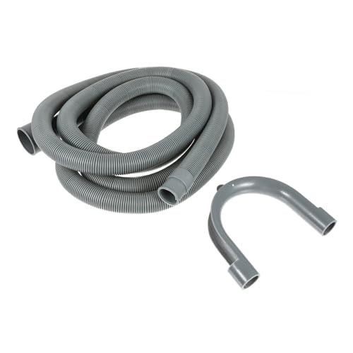 SOIMISS Manguera de Suministro de Agua para Lavadora de PVC con Gancho Manguera de Entrada de Agua Duradera y Instalación para Lavadoras Automáticas