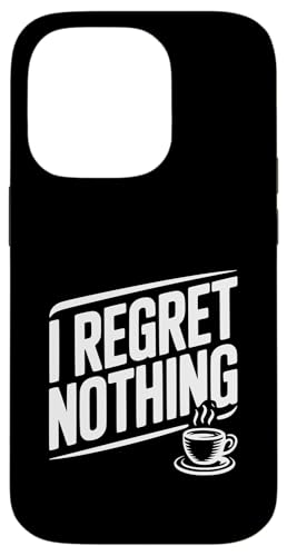 I Regret Nothing Funny ���`�x�[�V�������p �X�}�z�P�[�X iPhone 14 Pro �p