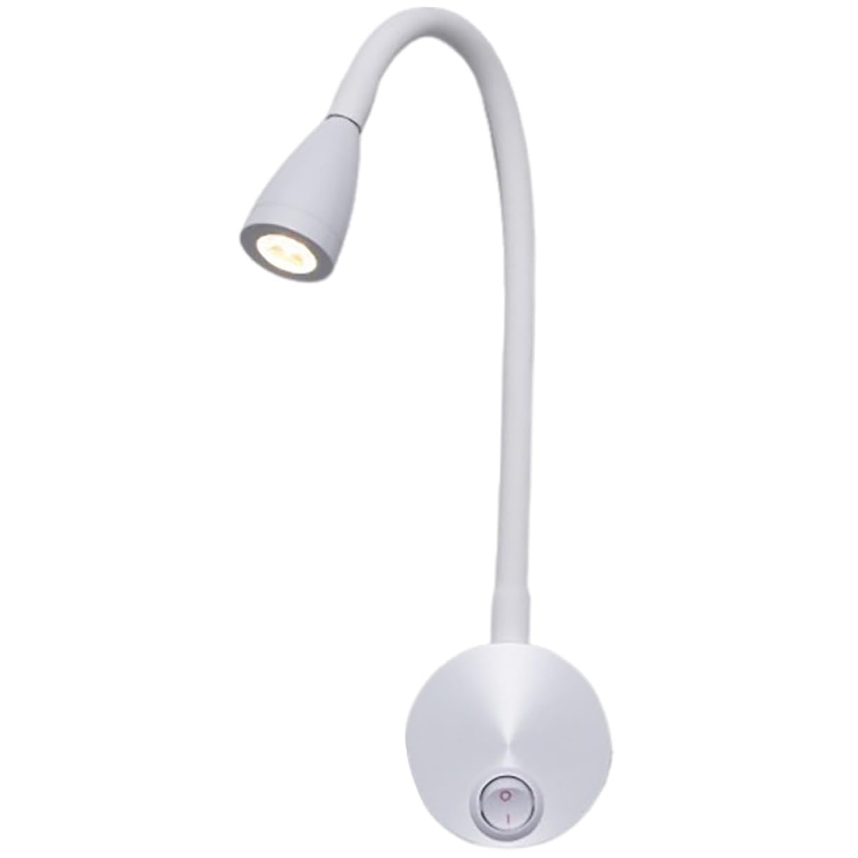 Mikinona 3W Wall Mounted Reading Light for Bed Soft Hose LED Wall Lamp with Modern Design Cozy Warm Light for Bedrooms Studies and Hotels