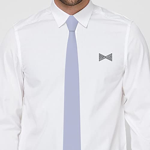 Image of Men's Oxford Matt Neckties Solid Color for Adults Tuxedo Classic Design, by Bow Tie Hosue