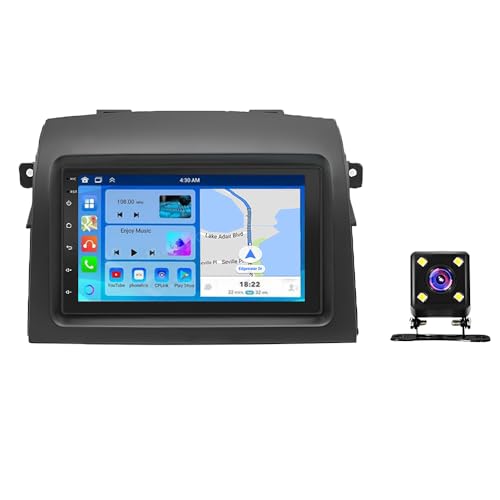 7 inch Android 13 Car Stereo Radio for Toyota Sienna 2004-2010, 2+32G Touch Screen Radio for Toyota Sienna Head Unit 2004-2010 Wireless Carplay Android Auto Bluetooth WiFi AHD Backup Camera