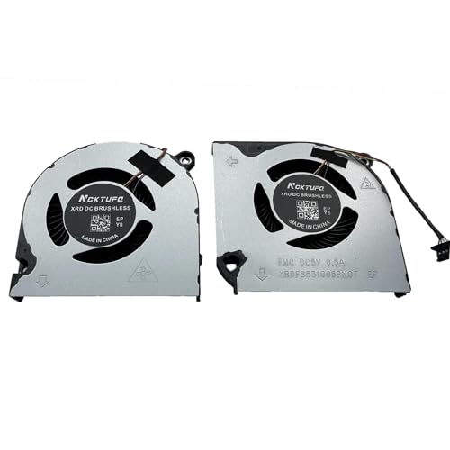 Siakoocty Replacement New CPU+GPU Cooling Fan for Acer Nitro 5 Gaming Laptop AN515-54-5812 AN515-54-728C AN515-54 AN515-43 N18C3 Aspire 7 A715-41G A715-42G A715-74G A715-75G Series FL78 FL1K 5V Fan by Siakoocty - Used condition - Image 2
