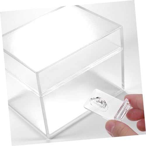 Image of DOITOOL Sets Plastic Hasp Latches Lock Acrylic Lock for Jewelry Boxes Small Jewelry Box Buckle