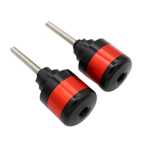 Embouts de guidon de moto en aluminium CNC anodisé rouge pour Honda CB1300
