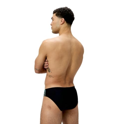 Slip de bain Speedo Medley vert 7 cm résistant au chlore - 4