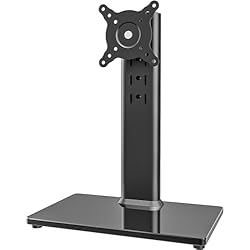 Tripie Para Monitor Hemudu Soporte TV Pie Universal, Soporte Monitor Pie Inclinable, Soporte Pantalla TV de 13 a 32 Pulgadas con Giro, Altura Ajustable, Rotación, Alzador Monitor, Capacidad hasta 35 kg