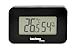 Produktbild techno line Mini - Thermometer WS 7009 für Büros, Arbeitsplätze, Auto, Caravan, Mohnmobil, Thermometer mit Hintergrundbeleuchtung für den Innenraum, Temperaturanzeige, Luftfeuchteanzeige