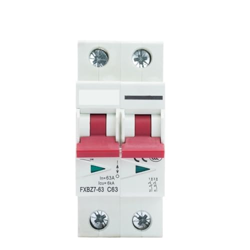 Disjoncteur solaire 2P DC 500V 20A VaneAims pour protection rail DIN