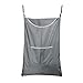 Bolsa para colgar la colada, tela Oxford para colgar en la pared, ahorro de espacio para colgar la puerta, bolsa para la colada, bolsa para colgar ropa sucia, color gris