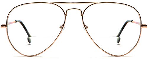 SAMBA SHADES Bifocal Pilot Reading Glasses Readers Clear Lens Magnification3