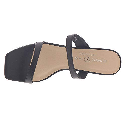 Chinese Laundry Women's YANTI Softy Kid Heeled Sandal, Black, 92