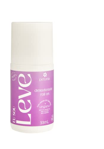 Petunia Desodorante Vegano Roll On Eu Sou Leve 55Ml Petunia Desodorante Vegano Roll On Eu Sou Leve 55Ml