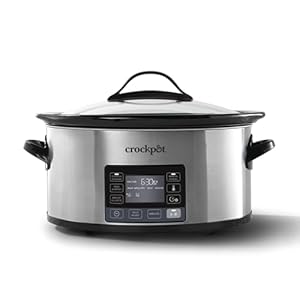 MyTime Programmable Slow Cooker (2102511) - Stainless Steel, 6 Qt MyTime Programmable Slow Cooker 2102511 Stainless Steel 6 Qt