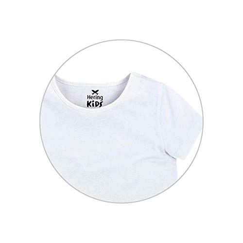 Blusa manga curta,Meninas, Hering,Branco,6