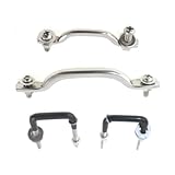 For Jeep Wrangler (YJ) Windshield Hardware 1987-1995 | Tie Down Kit | Stainless | Direct Fit