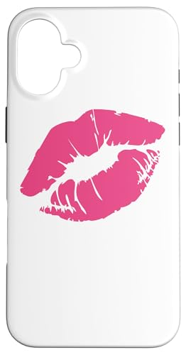 Big Huge Kiss ���b�v�X�e�B�b�N�}�[�N �X�}�z�P�[�X iPhone 16 Plus �p
