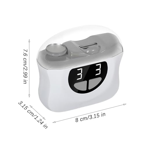 Coupe-ongles électrique automatique avec sécurité 3 vitesses réglables