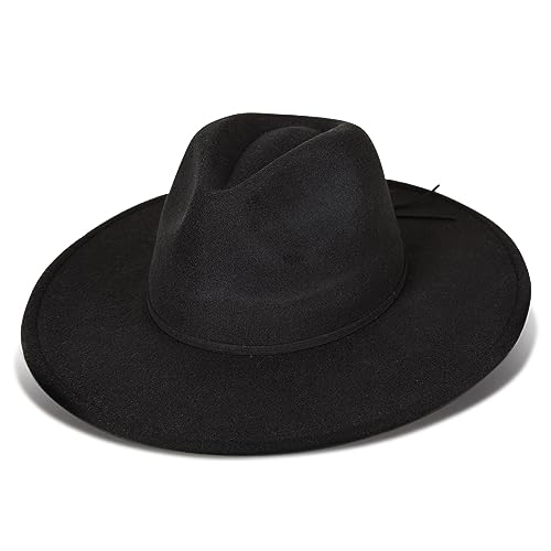 Image of Lucky Brand Womens Ranger Hat | Wide Brim | Felt | Rancher | Americana | Western Inspired | Classic | Fashion | Cowboy