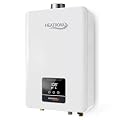 Natural Gas Tankless Water Heater Indoor, 3.6 GPM 85,000 BTU,Instant Hot Water, Constant Temperature,Pure Copper Heat Exchanger, On-Demand for 2–3 Fixtures, Apartment & Home Use