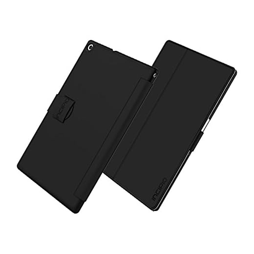 Incipio Sony Xperia Z2 Tablet Case, Lexington [Hard Shell Folio Case] for Sony Xperia Z2 Tablet-Black