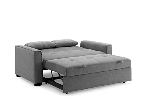 Night & Day Furniture Nantucket Full Light Grey Sofa Sleeper #TOP4
