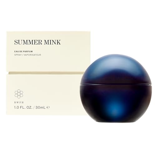 Better World Fragrance House Summer Mink Eau de Parfum Unisex Amber Woody Scent with Citrus Jasmine Rose and Musk 1.0 Fl Oz