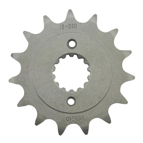 Pignon avant 15T moto pour balades et trajets routiers 750 800