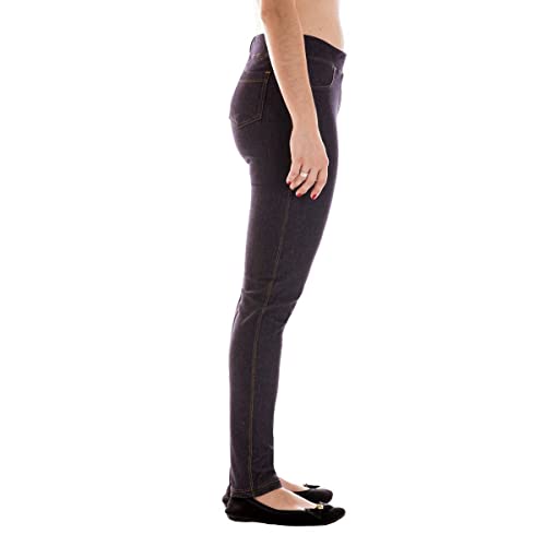 Calça Loba Legging Jeans (Adulto) Tamanho: Gg | Cor: Black Jeans