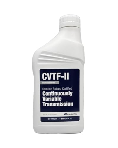 Subaru Crosstrek Legacy Outback Forester Impreza CVTF-II Automatic Transmission Fluid (8 Quarts) - SOA427V1660 - Genuine OEM