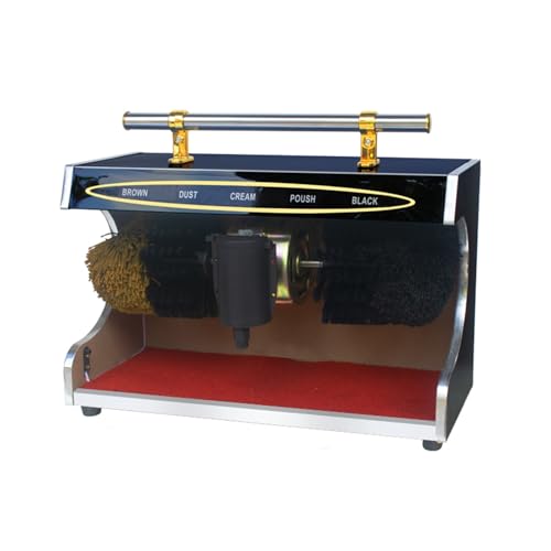 Cireuse de Chaussures à Induction Automatique，Ensemble de Cirage à Chaussures électrique Portable，Capteur Infrarouge，pour Les Hôtels Familiaux et...