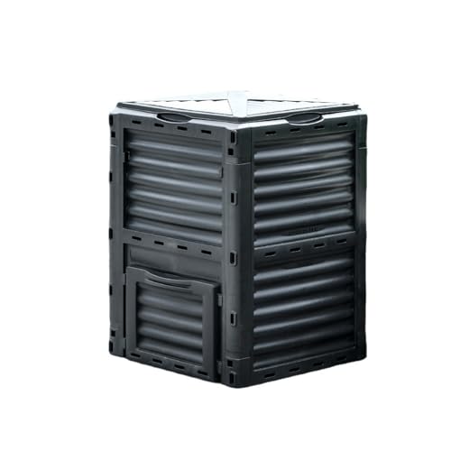 SLHZM コンポスト こんぽすと生ゴミ処理 屋外 PP環境配慮素材 換気孔デザイン 大容量 大型スペース 大型開口部 つや消し質感 生ごみ処理機 家庭用 操作簡単 耐候性に優れる 好気性発酵 グリーンライフ 廃棄物を資源に 経済的 高温による害虫駆除 汚