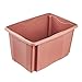 Produktbild keeeper Aufbewahrungsbox mit Dreh-/Stapelsystem, 54,5 x 39 x 29,5 cm, 45 l, Emil, Nordic Red