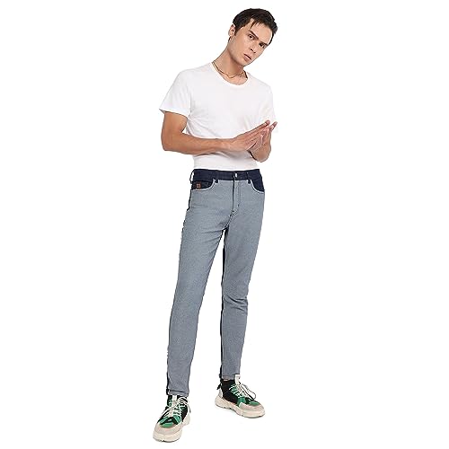 Image of Campus Sutra Men's Mid Rise Regular Fit Jeans