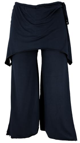 Pantalon de festival noir pour bouger librement en yoga et événements extérieurs