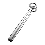 Edelstahl -Lebensmittelzange, Edelstahl Küchenzange, Außengrenze -Grillclips im Freien, Arbeitssparende Steak-Pinzette für Nachmittagstee, Abendessen, Hochzeitsfeiern, tägliche Gebrauch, Partys