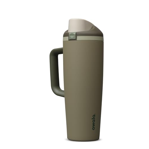 Image of Owala FreeSip Tumbler Stainless Steel Water Bottle 30 oz Off Road