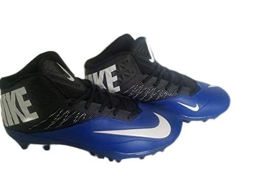 Nike Men's Zoom Code Elite 3/4 TD PF Football Molded Cleats/Shoes, Game Royal Blue/Black/White, Size 11.5 M (US) Sz 12.5
