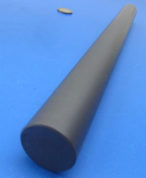 Nitride Coated 1045 Carbon Steel Precision Shaft 1.00" (1") Diameter x 12" Long 1 pc