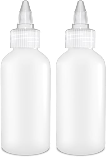 BRIGHTFROM Condiment Squeeze Bottles - 4 OZ Squirt Empty Bottles,