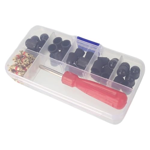 Car Bicycle Slotted Handle Tire Valve Stem Core Remover Screwdriver Tire Repair Install Tool Kit Motorcycle Accessories