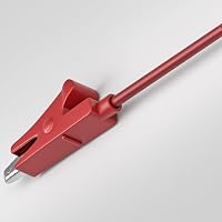 Cleqee Krokodilklemmen 38mm mit isoliertem Mantel, 20 Stück – Ansicht 5